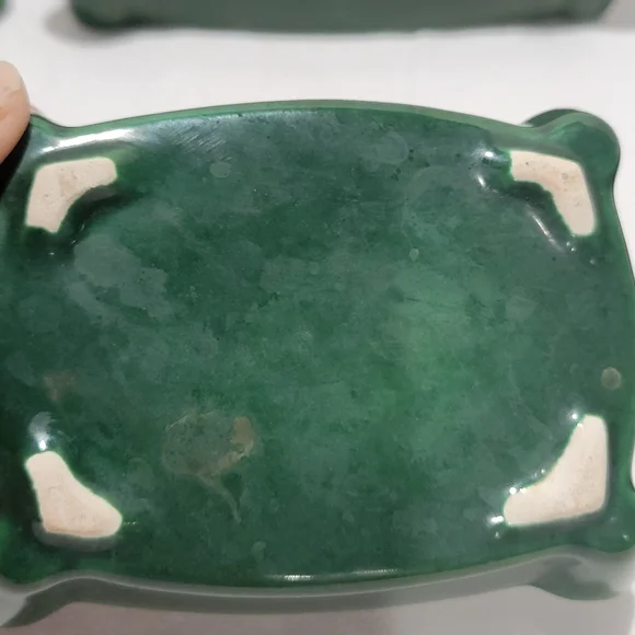 Johannes Brahm California 965 trinket box 3pc ceramic w lid - Picture 7 of 13